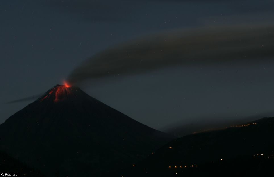 Tungurahua volcano